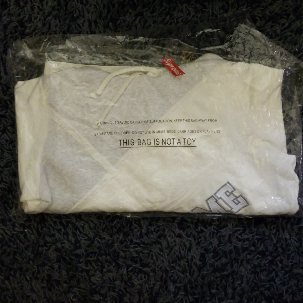 Supreme Diagonal Hooded Sweatshirt - Picture 2 of 4
